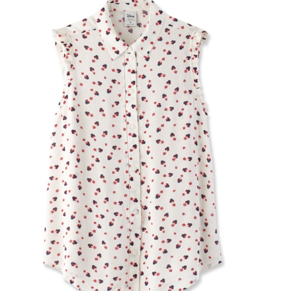 🌈3 for $15 SALE✨Disney’s Minnie MousePrint Blouse